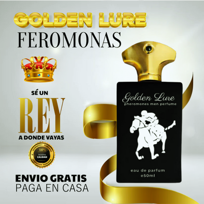 Golden Lure-Perfume Feromonas Irresistible🔥🔝