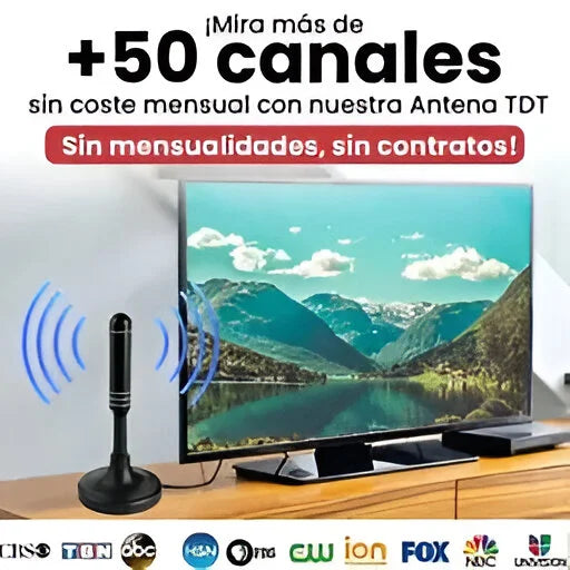 Antena TDT- 30 Decibeles📺